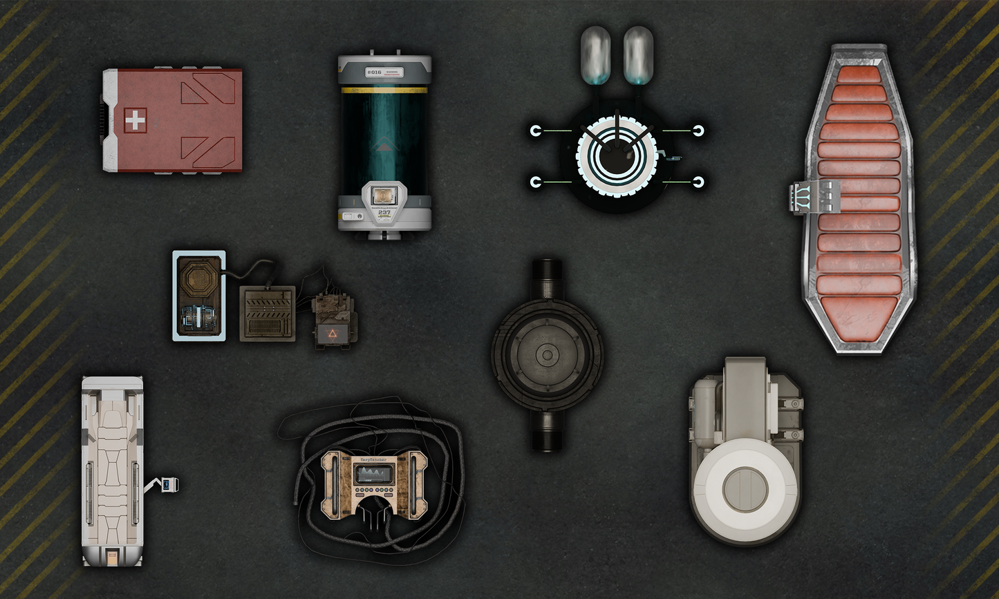 201 Sci-Fi Assets