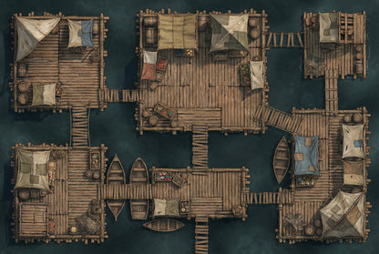 416 Pirate maps