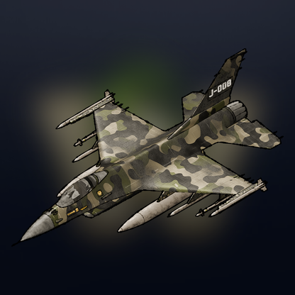 Isometric Modern Human Aircrafts