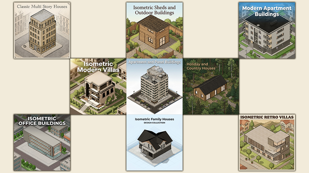 Modern Building Bundle 1