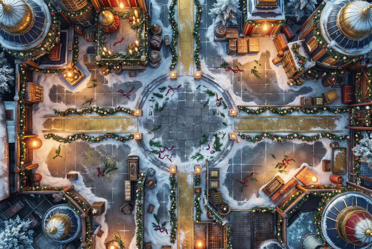 283 Moscow Christmas Maps