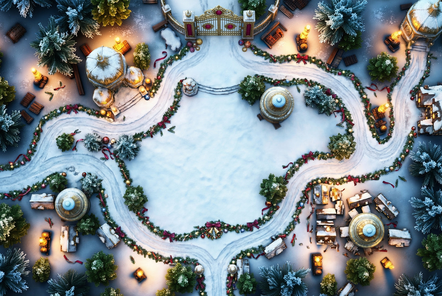 283 Moscow Christmas Maps