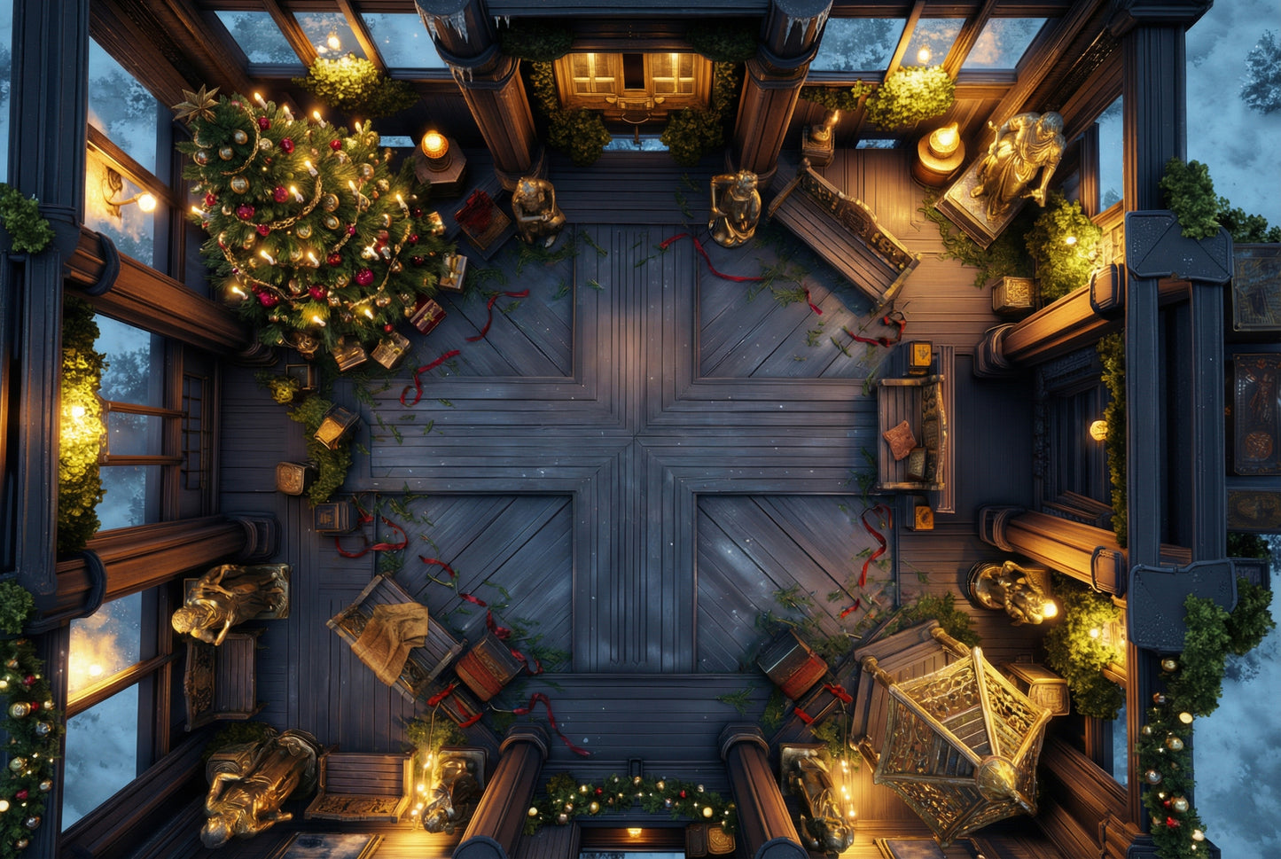 283 Moscow Christmas Maps