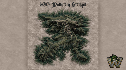 600 Mountain Stamps I.