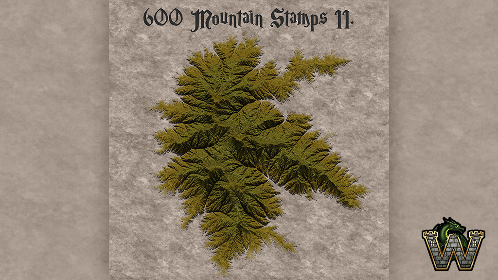 600 Mountain Stamps II.