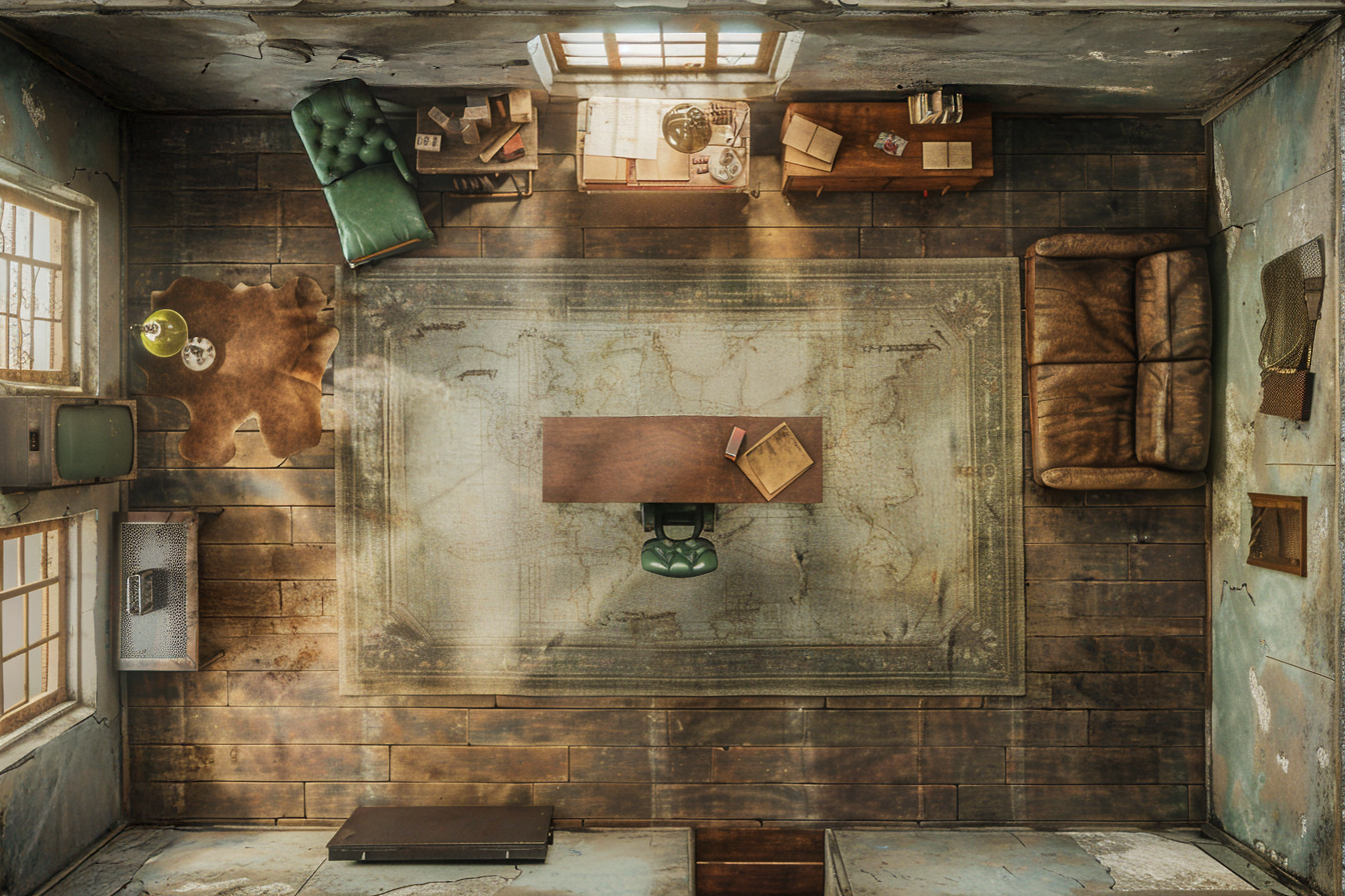 435 World War II Interiors