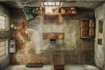 435 World War II Interiors