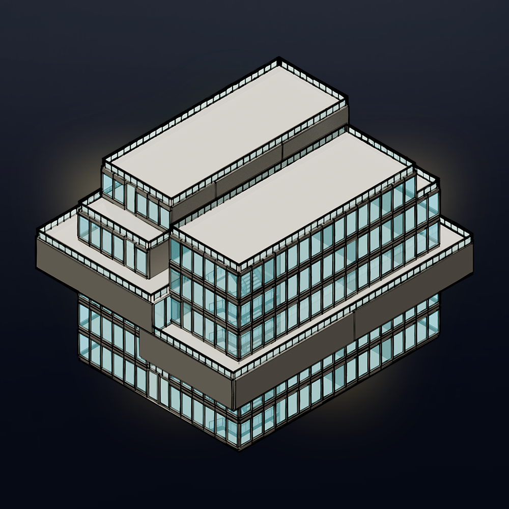 Isometric Office Buildings