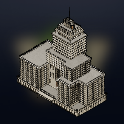 Isometric Public Buildings