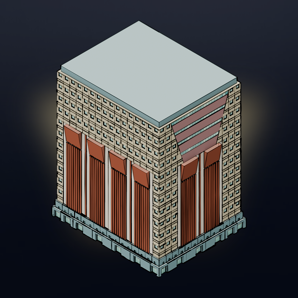Isometric Public Buildings