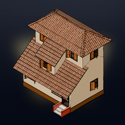 Isometric Residential Houses