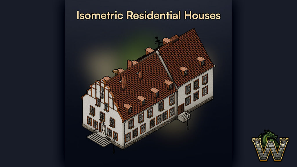 Isometric Residential Houses