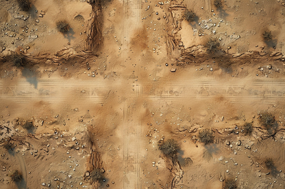 62 Post-Apocalyptic Desert Road Maps