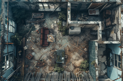 435 World War II Interiors