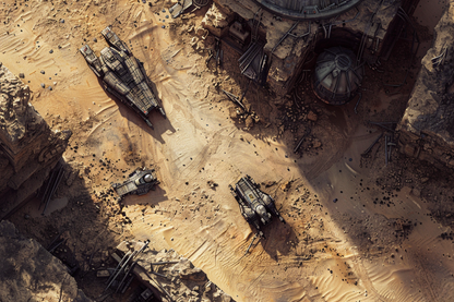 343 RPG Maps - Inspired by Tatooine and Star Wars