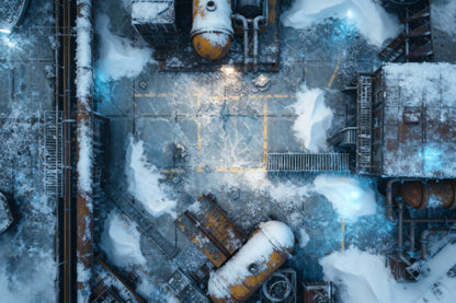 365 Winter Post-Apocalyptic Maps