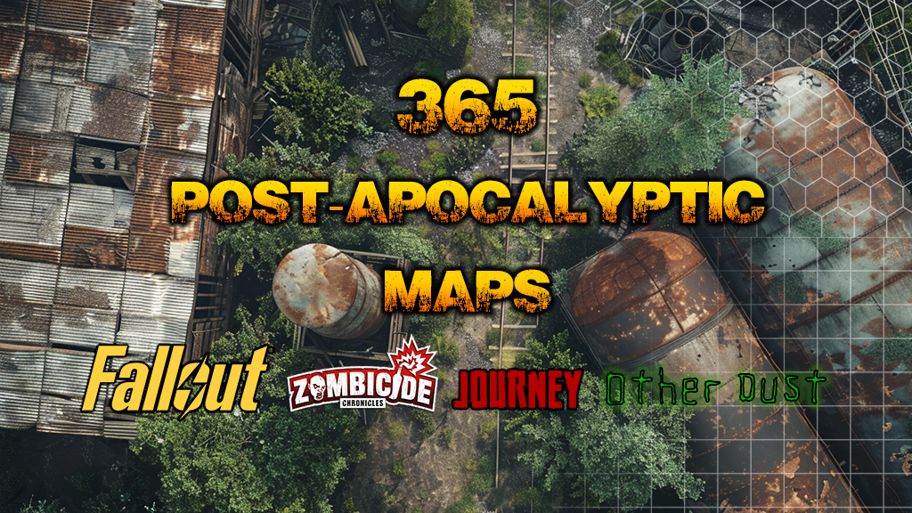 365 Post-Apocalyptic Maps