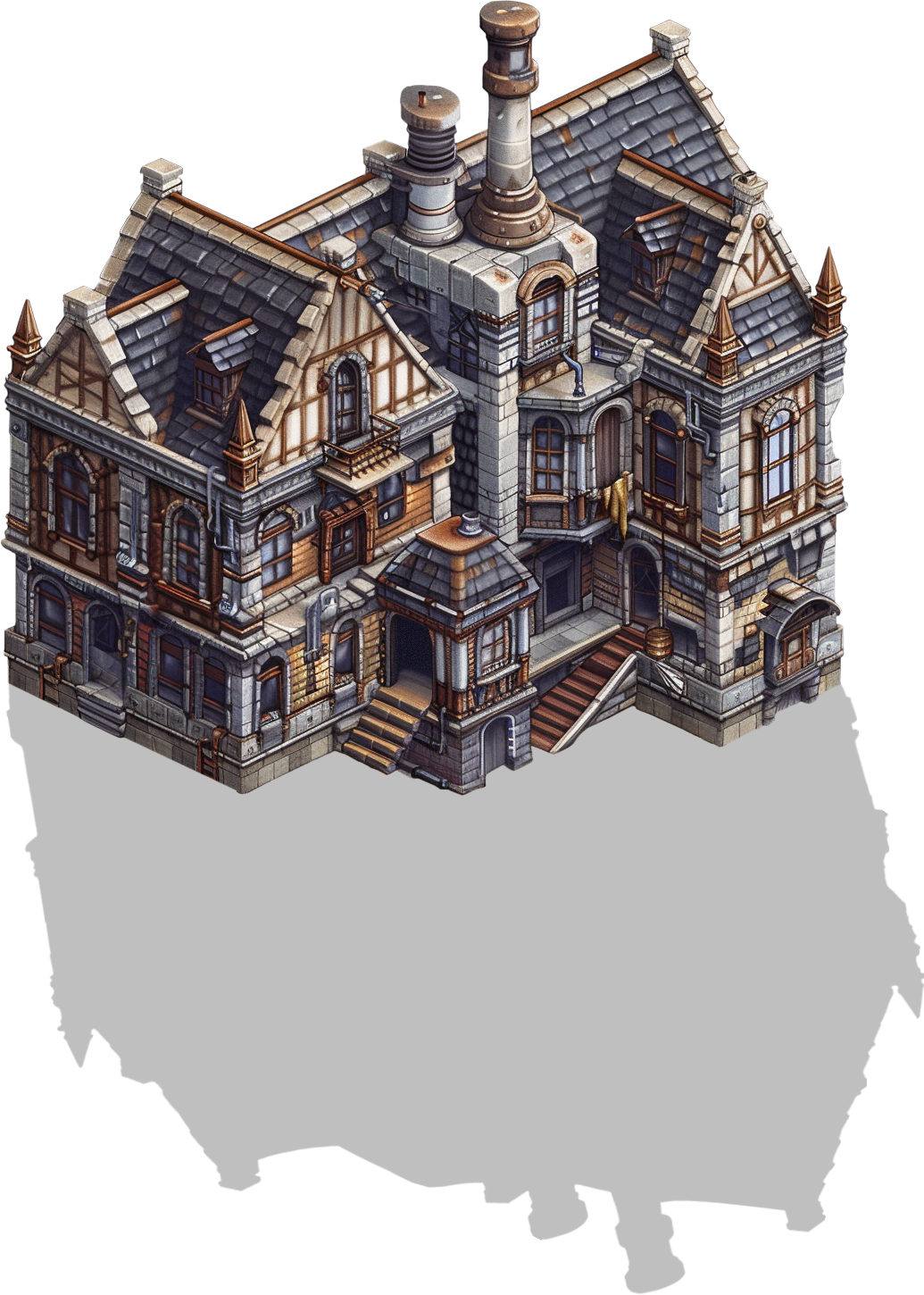 127 Steampunk Buildings