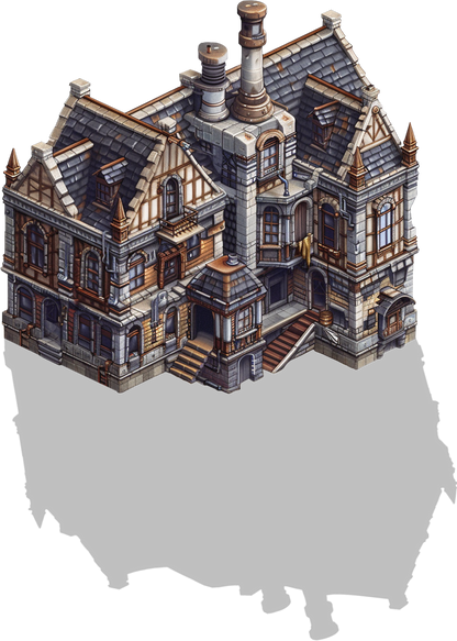 127 Steampunk Buildings