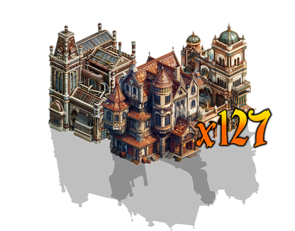 127 Steampunk Buildings