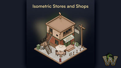Isometric Stores and Shops