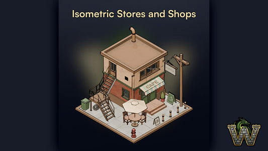 Isometric Stores and Shops