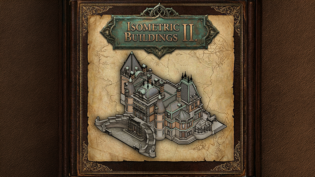 Isometric Buildings 2. - 400 Assets - Medieval Village & Commerce