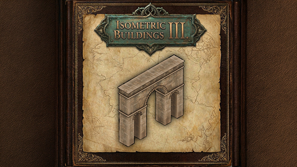 Isometric Buildings 3. - 512 Assets - Medieval Ruins and Outposts