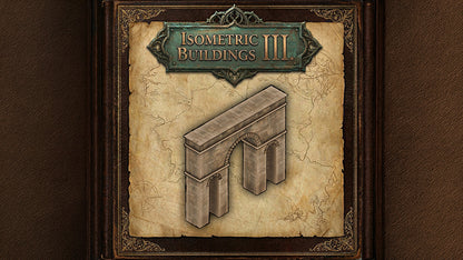 Isometric Buildings 3. - 512 Assets - Medieval Ruins and Outposts