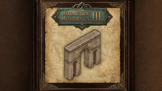 Isometric Buildings 3. - 512 Assets - Medieval Ruins and Outposts