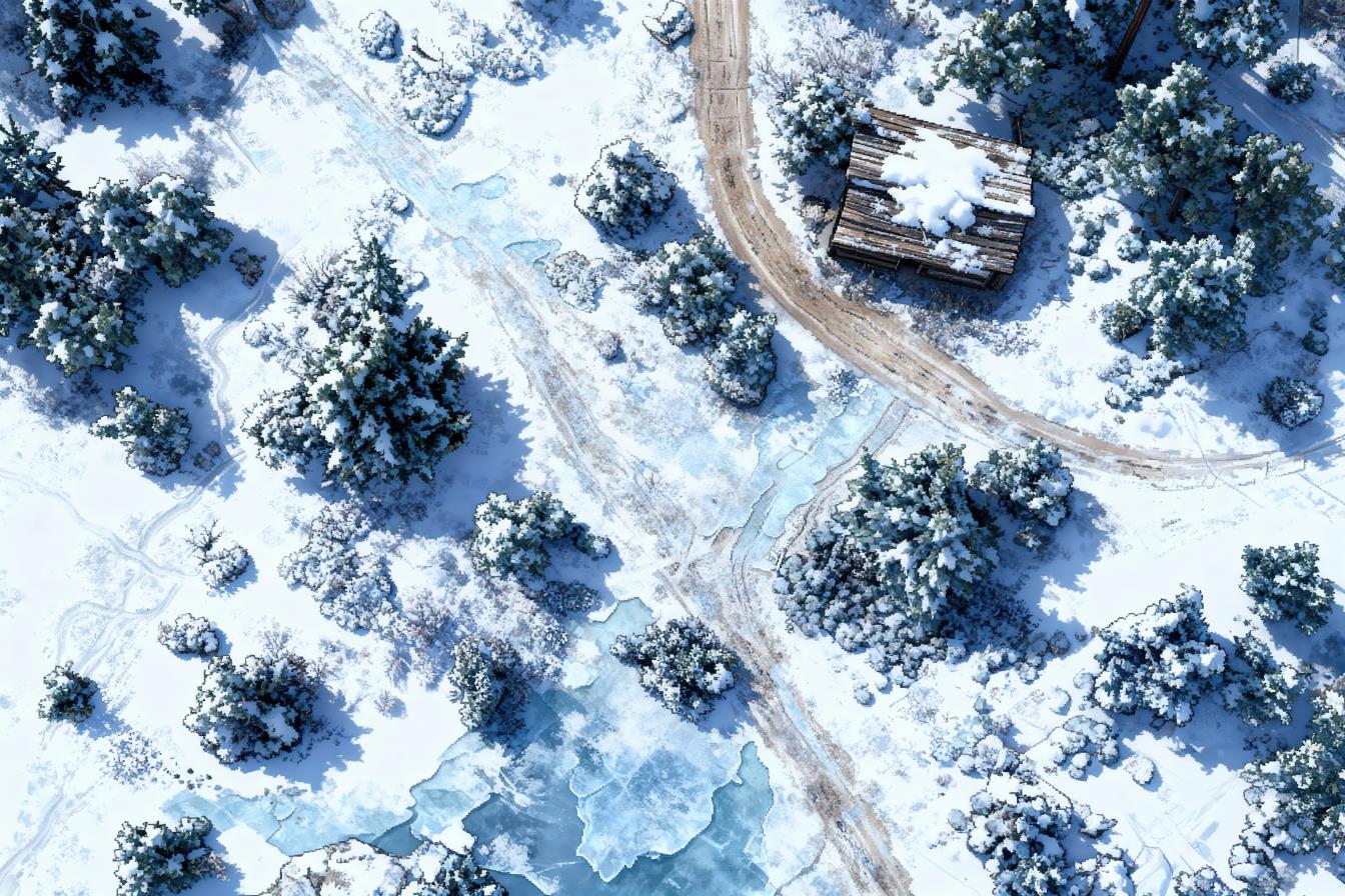408 Winter Western Maps