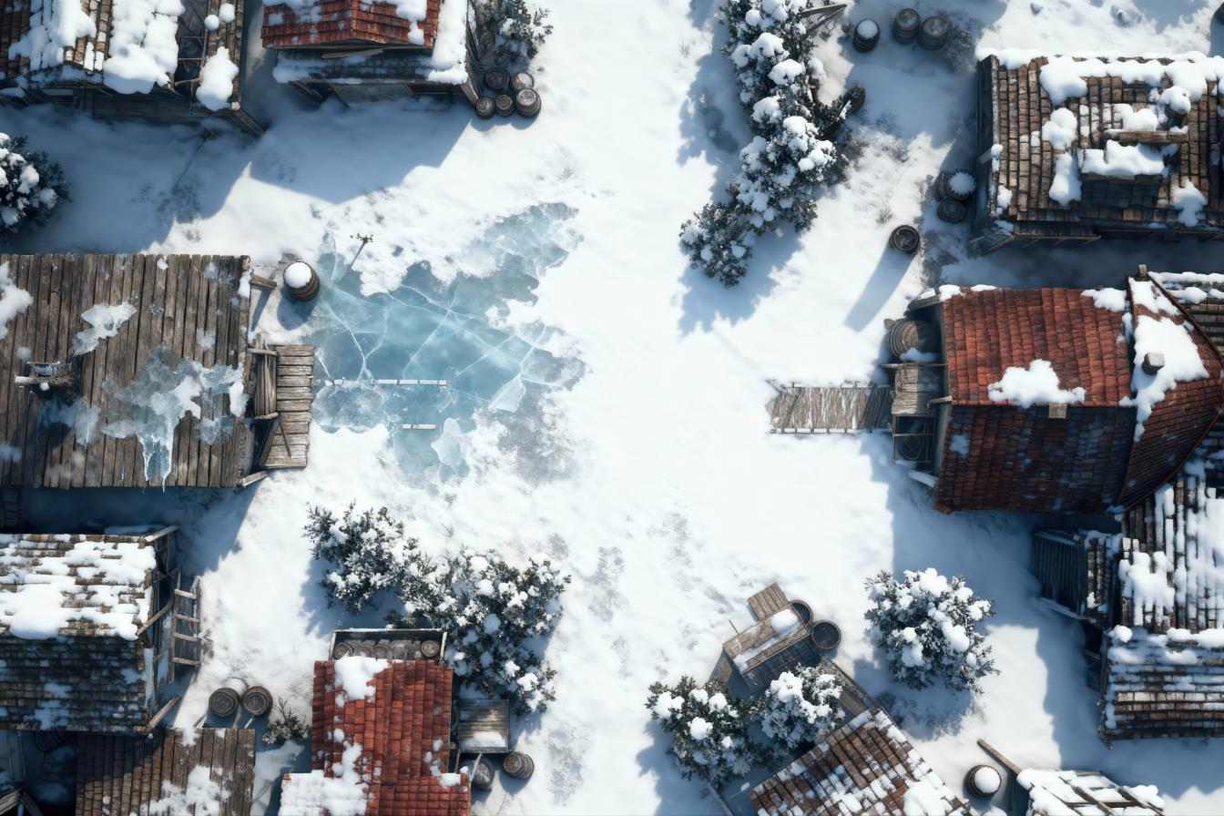 408 Winter Western Maps