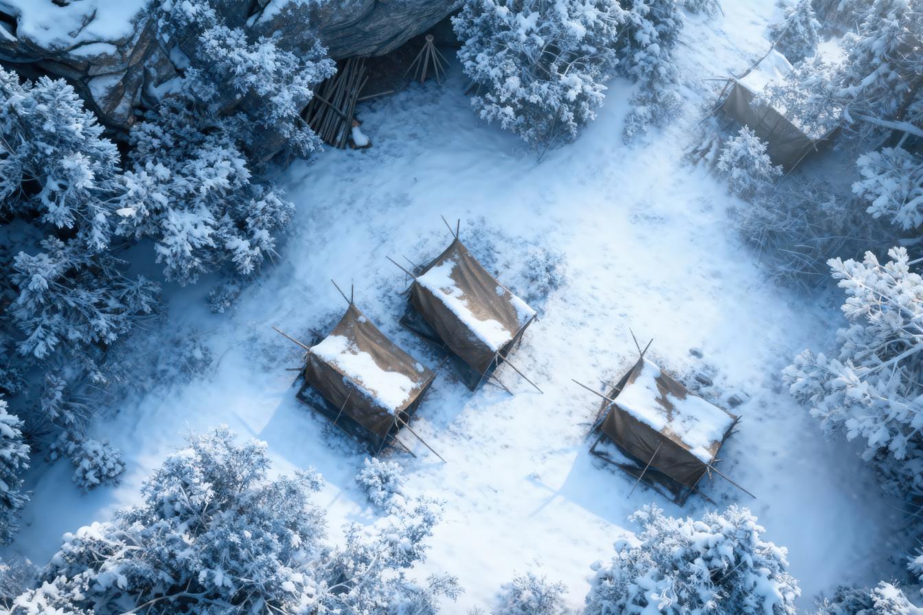 408 Winter Western Maps