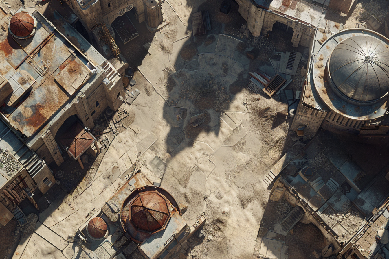 343 RPG Maps - Inspired by Tatooine and Star Wars