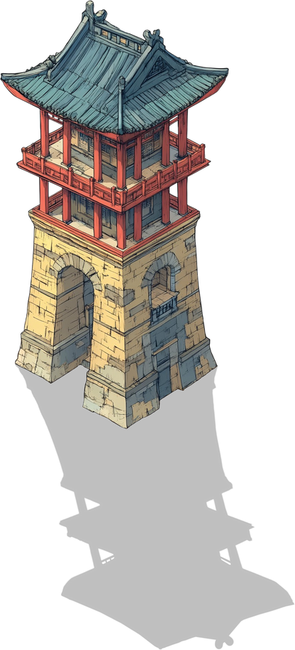 106 Japanese Watchtowers