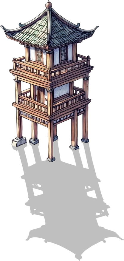 106 Japanese Watchtowers