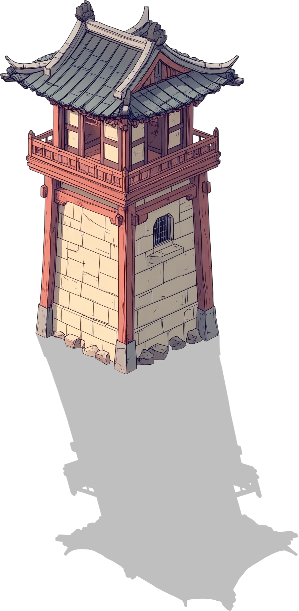 106 Japanese Watchtowers