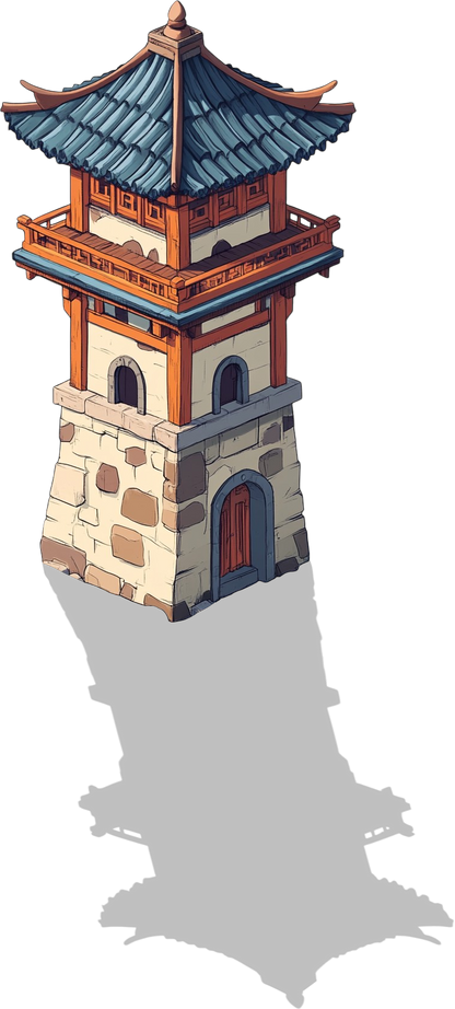 106 Japanese Watchtowers