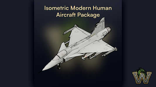 Isometric Modern Human Aircrafts