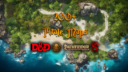 240 Pirate Maps