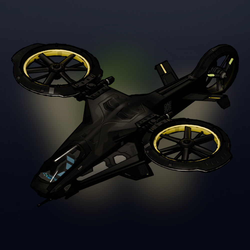 Isometric Sci-Fi Aircrafts
