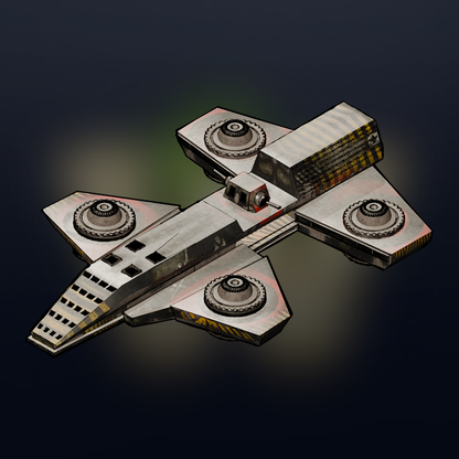 Isometric Sci-Fi Aircrafts