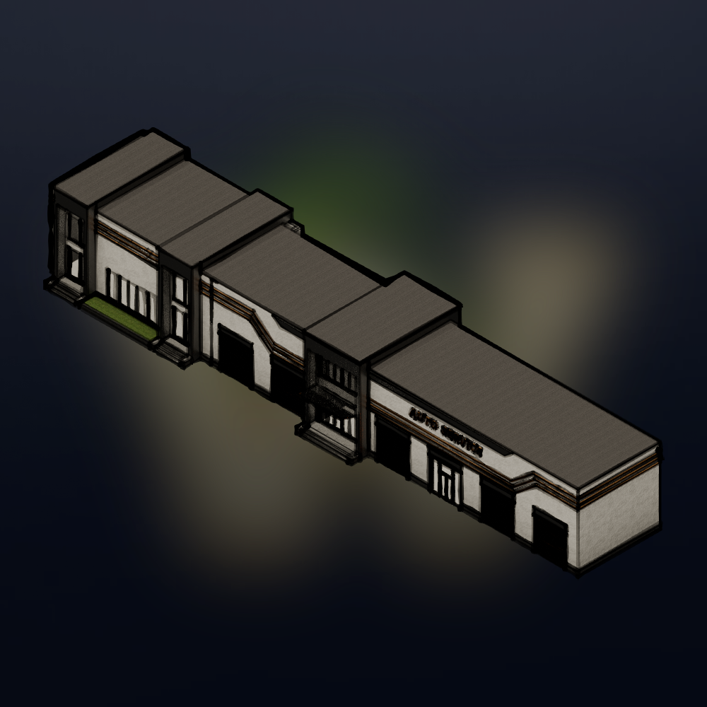 Isometric Service Buildings