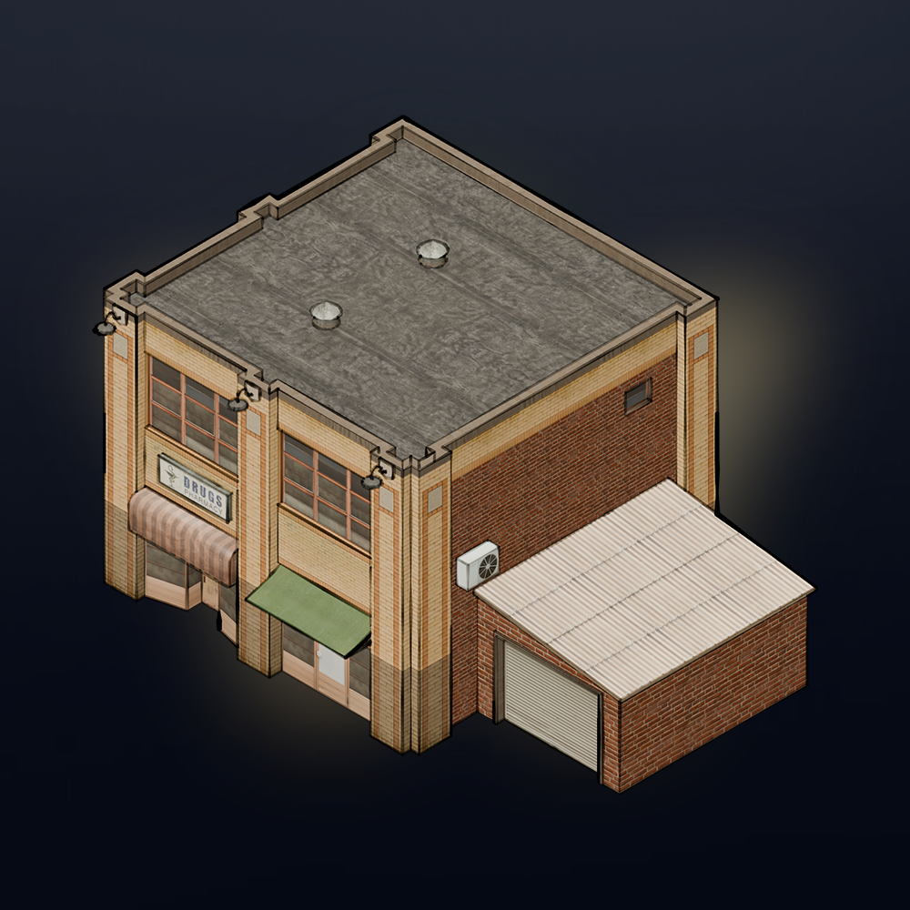 Isometric Stores and Shops