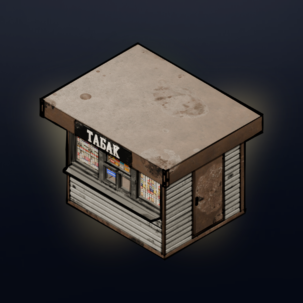 Isometric Stores and Shops