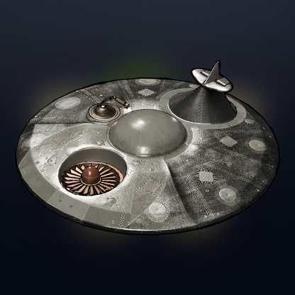 Isometric Retro Ufo Package