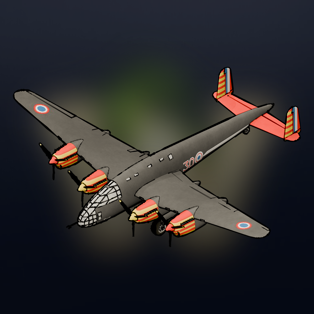 Isometric World War Aircraft Package